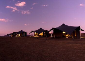 Khaybar Volcano Camp opens in Saudi Arabia surrounded by lava fields