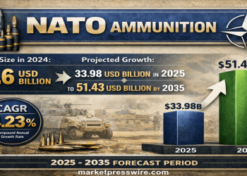 Defense Modernization and Technology Drive NATO Ammunition Market to .43 Billion by 2035