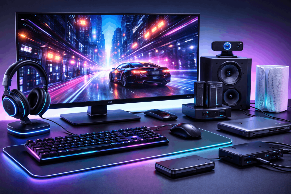 .8B PC Peripherals Market Expansion: 11.6% CAGR Driven by AI and Gaming Displays