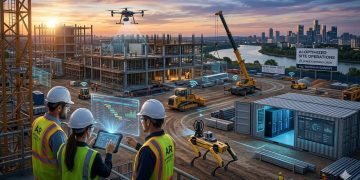 .01 Billion by 2035 — How Artificial Intelligence Is Building the Smart Construction Sites of Tomorrow