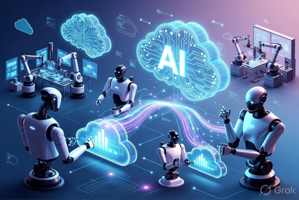  Billion by 2035 — How Cloud-Connected Robots Are Powering the Automation Revolution