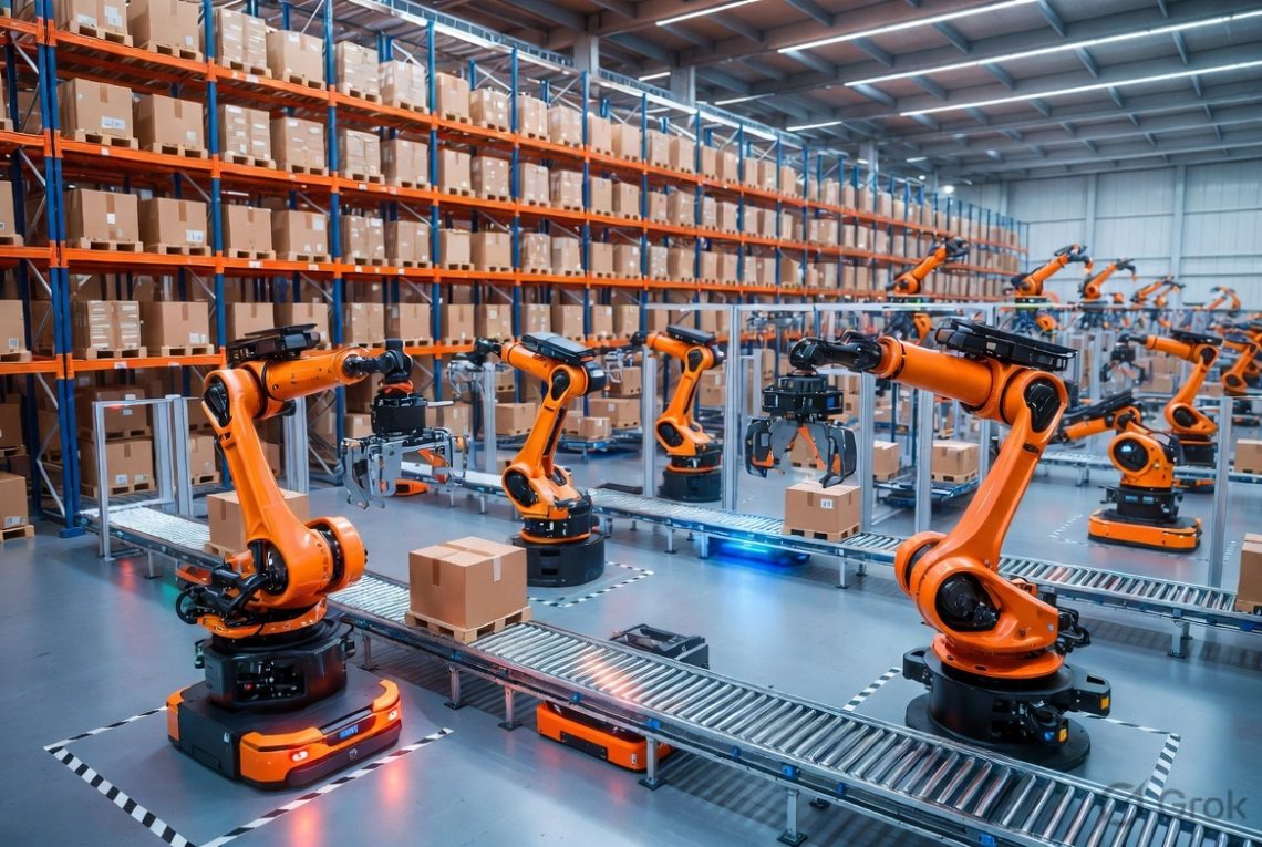  Billion by 2035 — How Autonomous Mobile Robots Are Automating the Supply Chain