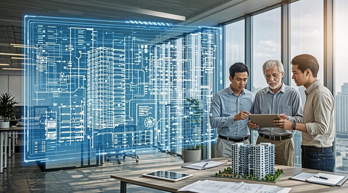 .4 Billion by 2035 — How Digital Twins, Cloud Collaboration, and AI-Driven Design Are Reshaping Construction