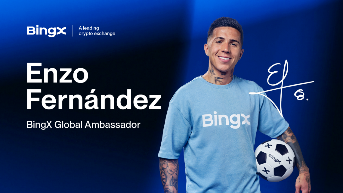 BingX Names World Champion Enzo Fernández as Global Ambassador Ahead of 2026 FIFA World Cup BingX Names World Champion Enzo Fernández as Global Ambassador Ahead of 2026 FIFA World Cup
