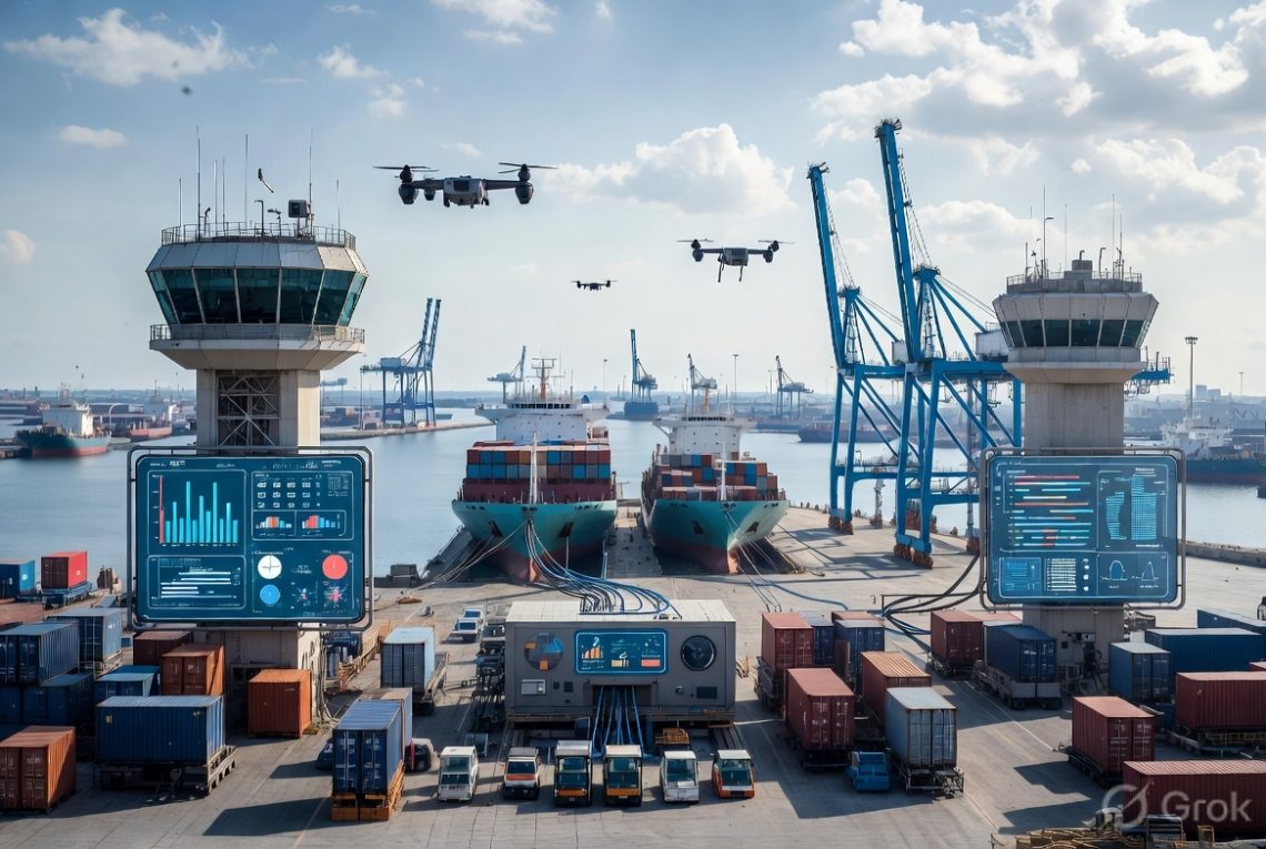 .6 Billion by 2035 — How AI and IoT Are Optimizing Global Shipping and Logistics